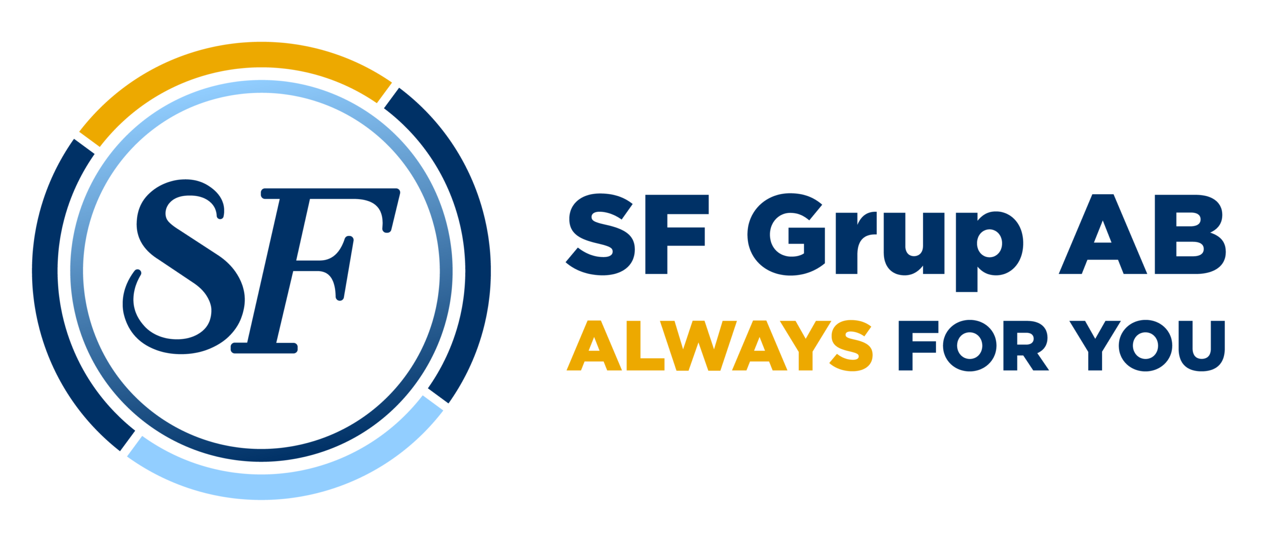 logotipo sf grup ab